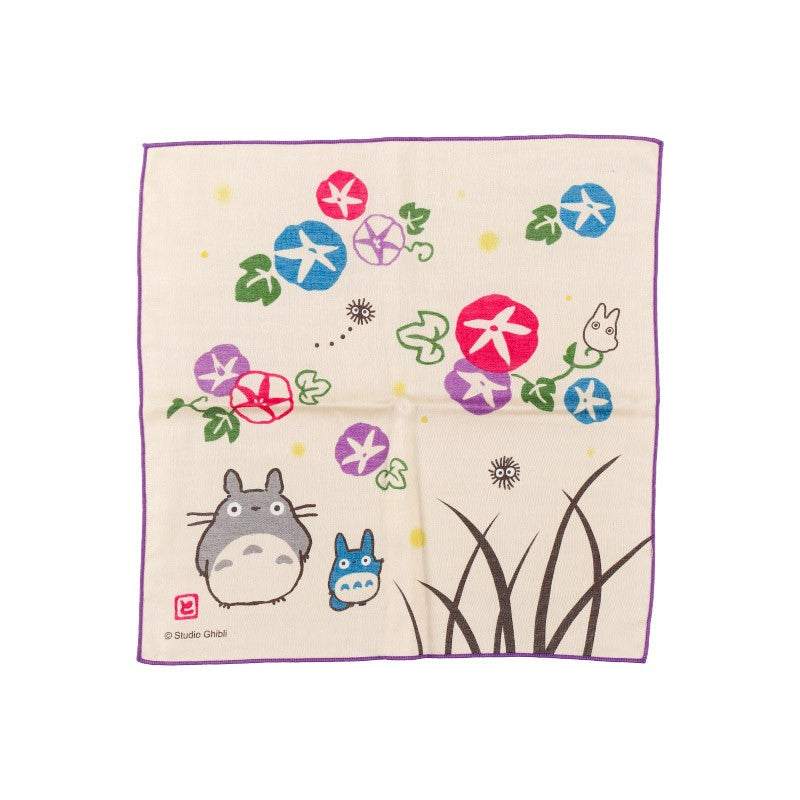 MOUCHOIR DE TULLE BELLES DE JOURS ET LUCIOLES - MON VOISIN TOTORO