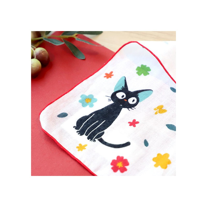 MOUCHOIR DE TULLE FLEURS ET BONBONS - KIKI LA PETITE SORCIÈRE