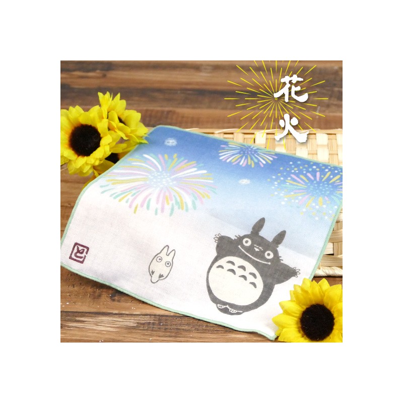 MOUCHOIR FEUX D'ARTIFICES - MON VOISIN TOTORO