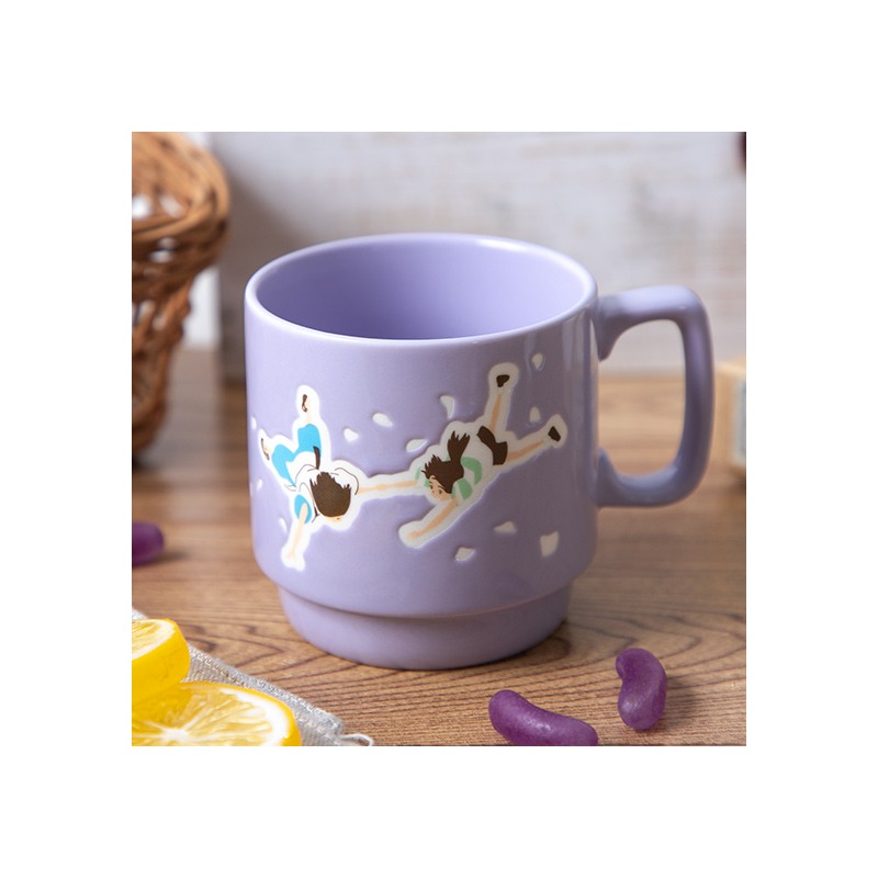 Ghibli - Le Voyage de Chihiro - Mug en relief coloré "Chihiro et Haku"