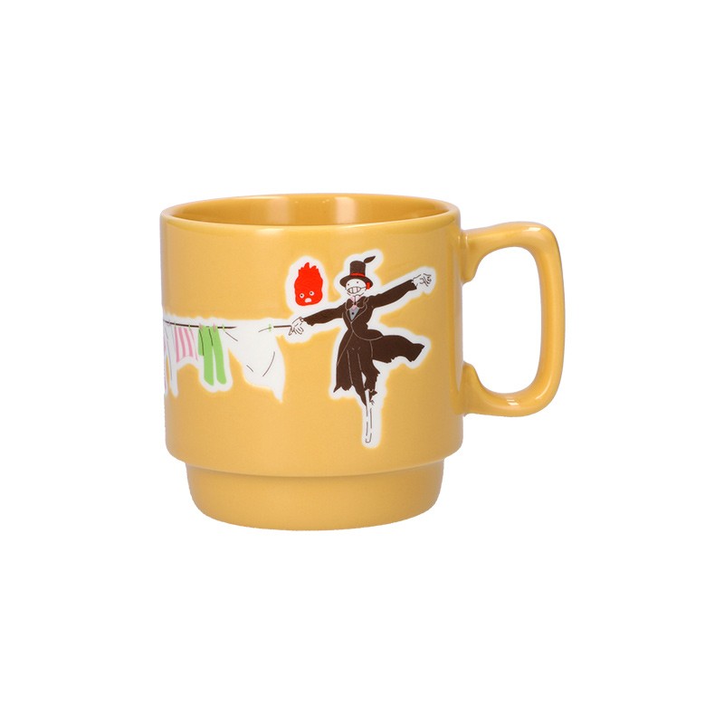 MUG COULEUR GAUFFRÉ GRANDE LESSIVE - LE CHÂTEAU AMBULANT