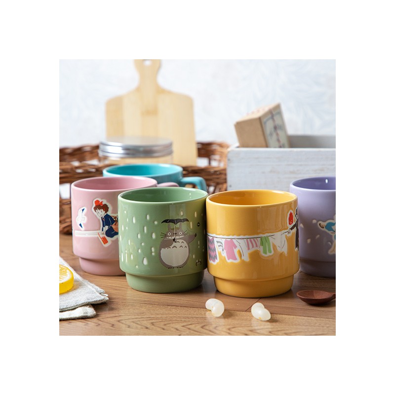 MUG COULEUR GAUFFRÉ GRANDE LESSIVE - LE CHÂTEAU AMBULANT