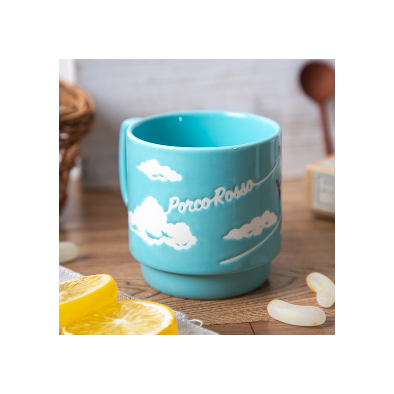 MUG COULEUR GAUFFRÉ SAVOIA - PORCO ROSSO