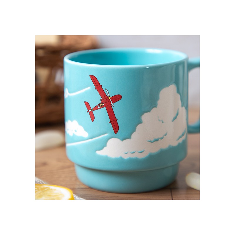 MUG COULEUR GAUFFRÉ SAVOIA - PORCO ROSSO