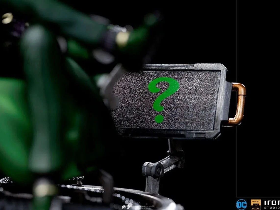 Iron Studios - Arts Scale 1/10 - DC Comics - The Riddler Statue 24cm - flash vidéo