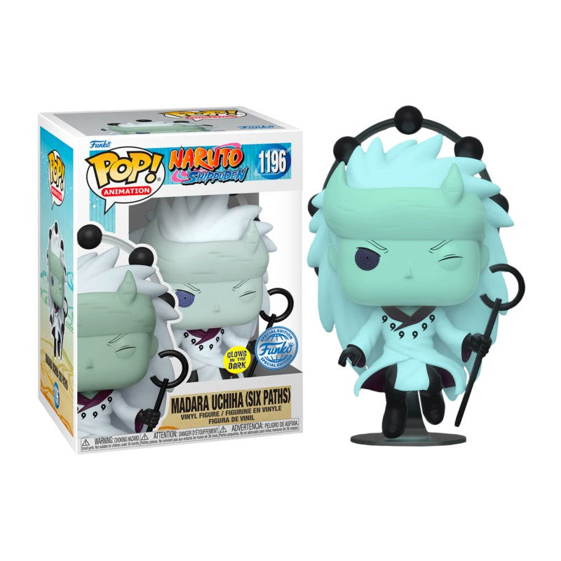 Funko Pop! Animation: Naruto Shippuden - Madara Uchiha (Six Chemins) (Glow in the Dark) - flash vidéo