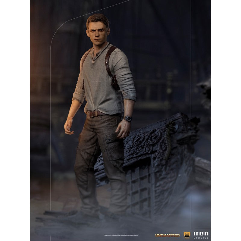 NATHAN DRAKE DELUXE - UNCHARTED MOVIE - ART SCALE 1/10