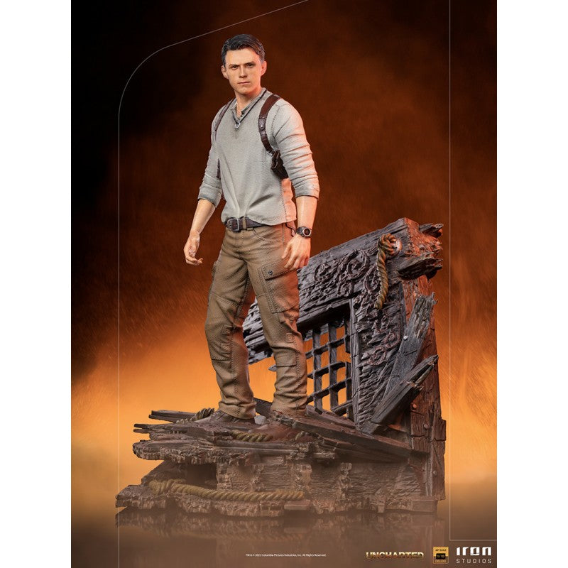 NATHAN DRAKE DELUXE - UNCHARTED MOVIE - ART SCALE 1/10