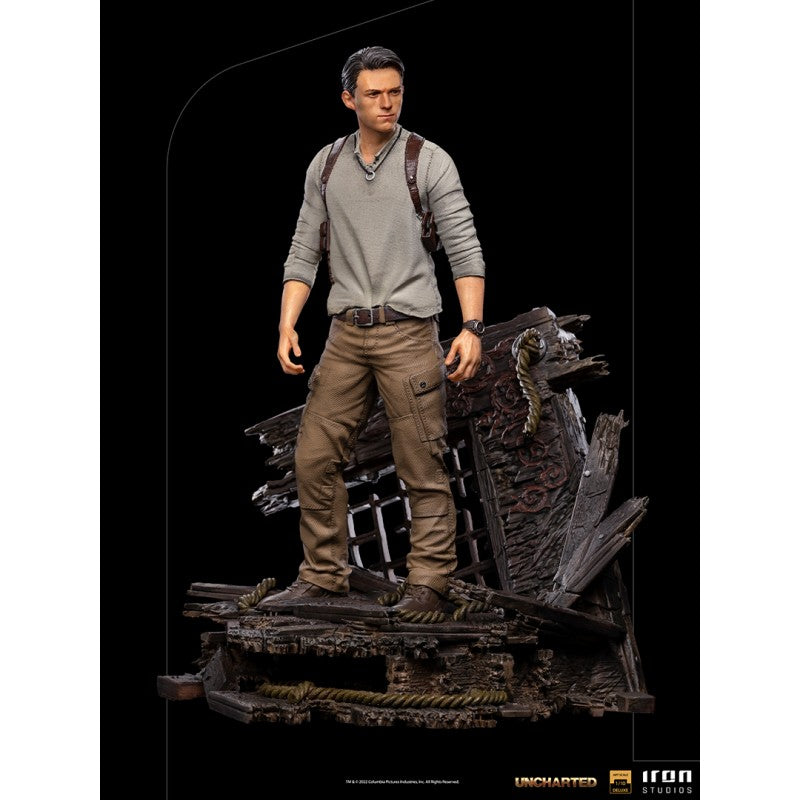 NATHAN DRAKE DELUXE - UNCHARTED MOVIE - ART SCALE 1/10