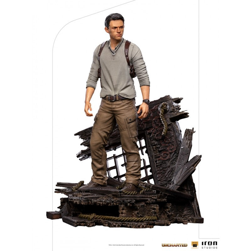 NATHAN DRAKE DELUXE - UNCHARTED MOVIE - ART SCALE 1/10