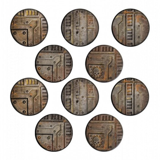 NECROMUNDA 32MM BASES (X10) - flash vidéo