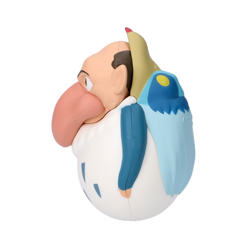 PACK 2 FIGURINES ROLY-POLY HOMME-HÉRON & WARAWARA - LE GARÇON ET LE H