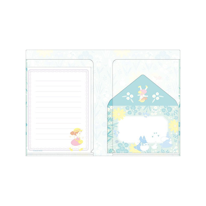PAPIER À LETTRES ET CHEMISE BOUTON D’OR - MON VOISIN TOTORO