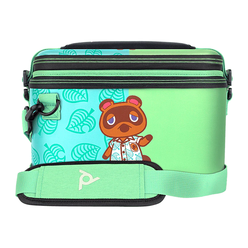 PDP - Sacoche Pull-N-Go Animal Crossing Edition pour Nintendo Switch, Switch Lite & Switch OLED