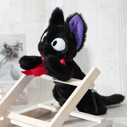 Ghibli - Kiki la petite sorcière - Peluche Nakayoshi "Jiji allongée" - flash vidéo