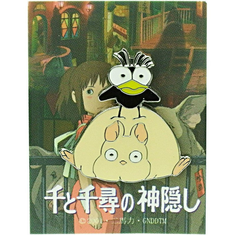 PINS SOURIS BOH ET OISEAU - LE VOYAGE DE CHIHIRO