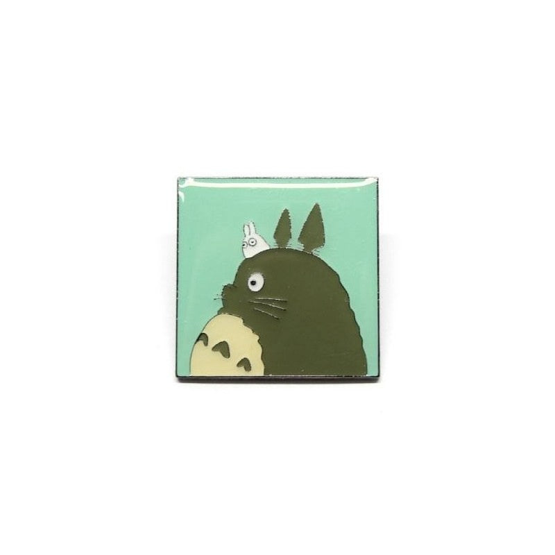 PINS TOTORO GRIS ET BLANC DE PROFIL - MON VOISIN TOTORO