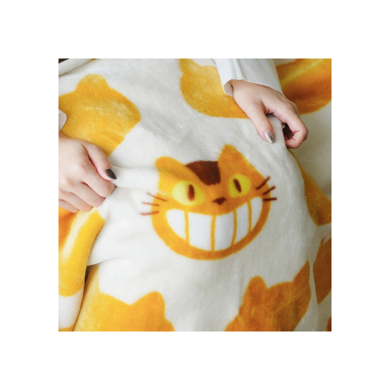 PLAID SILHOUETTE CHATBUS 70X100 CM - MON VOISIN TOTORO