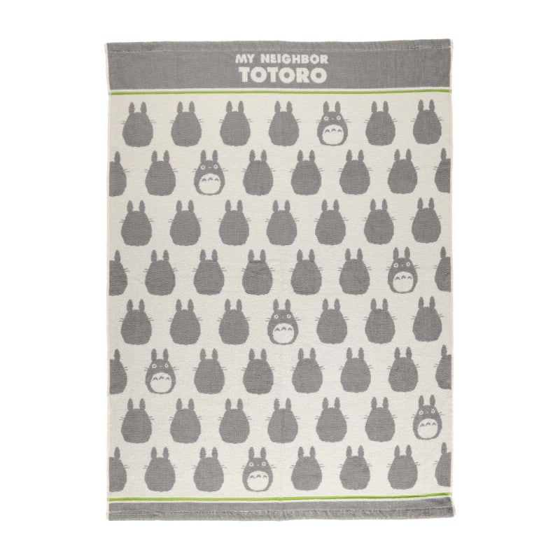 COUVERTURE DE SIESTE TOTORO GRIS 85X115 CM - MON VOISIN TOTORO