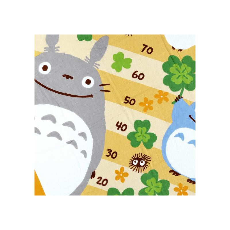 PLAID TOTORO TRÈFLES 90X90 CM - MON VOISIN TOTORO
