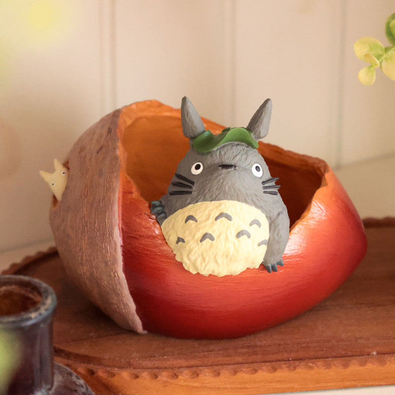 PLANTER TOTORO GRIS & GLAND - MON VOISIN TOTORO
