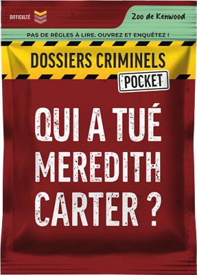 DC Pocket 1 - Qui a tué Meredith Carter ?