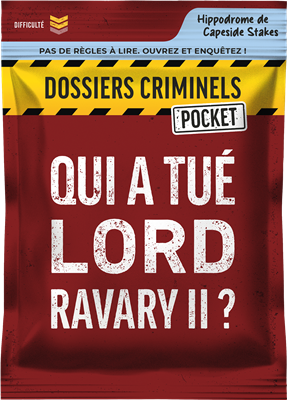DC Pocket 2 - Qui a tué Lord Ravary II ?