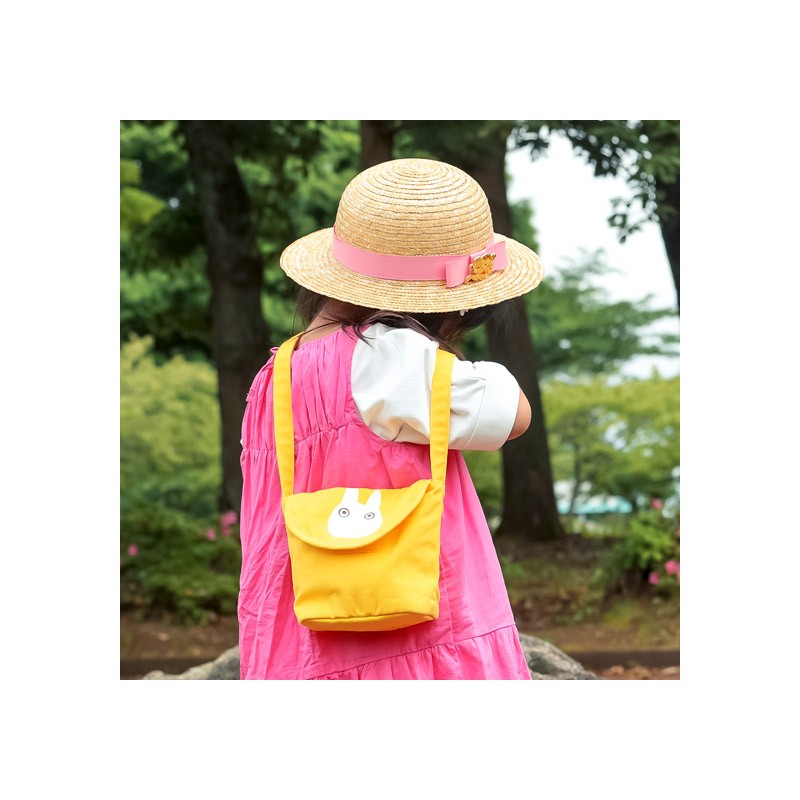 POCHETTE JAUNE TOTORO BLANC - MON VOISIN TOTORO