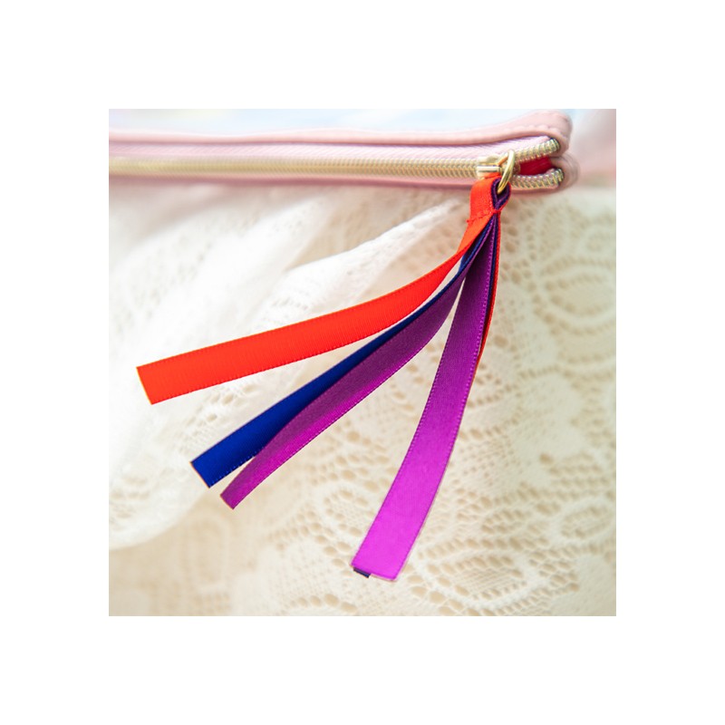POCHETTE TRANSPARENTE BRODÉE - KIKI LA PETITE SORCIÈRE