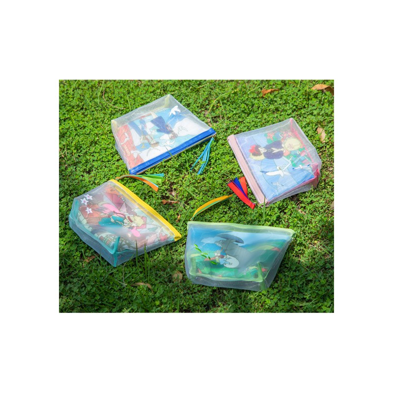 POCHETTE TRANSPARENTE BRODÉE - LE CHÂTEAU AMBULANT