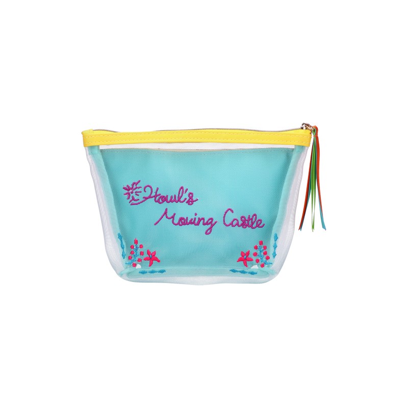 POCHETTE TRANSPARENTE BRODÉE - LE CHÂTEAU AMBULANT