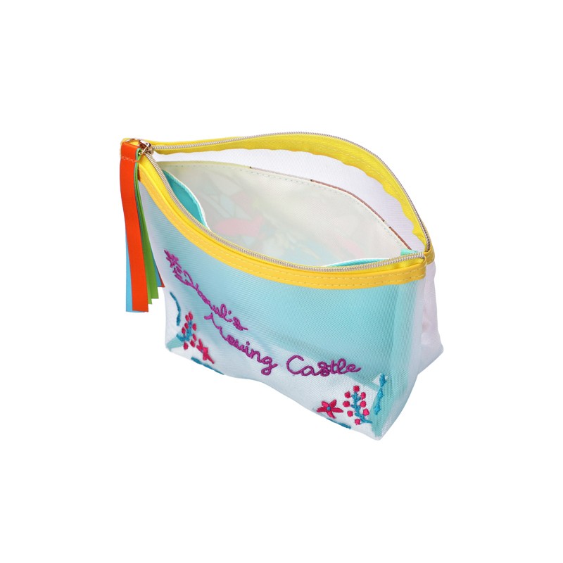 POCHETTE TRANSPARENTE BRODÉE - LE CHÂTEAU AMBULANT