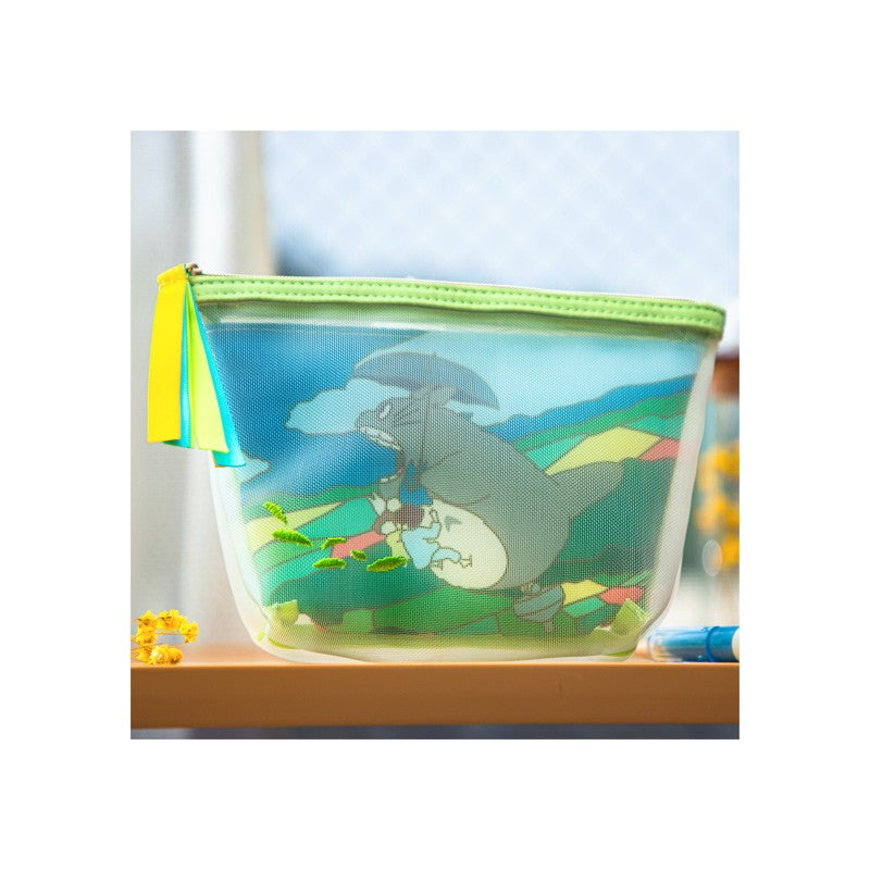 POCHETTE TRANSPARENTE BRODÉE - MON VOISIN TOTORO