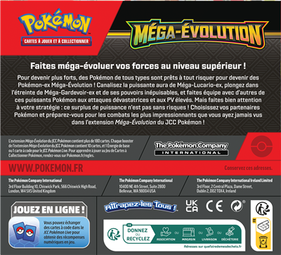 Pokémon ME01 : booster (Display avec carte promo)