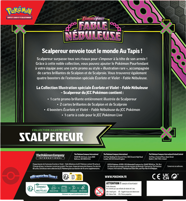 Pokémon EV65: Coffret Illustration Scalpereur(4b)