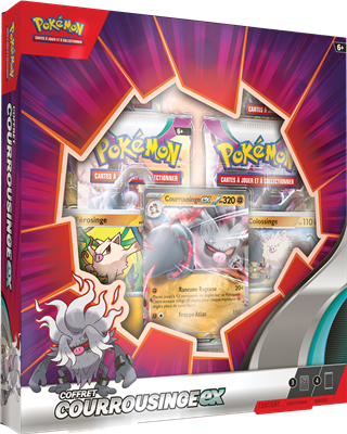 Pokémon : Coffret Courrousinge-ex juillet 2023