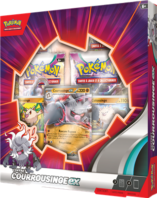 Pokémon : Coffret Courrousinge-ex juillet 2023