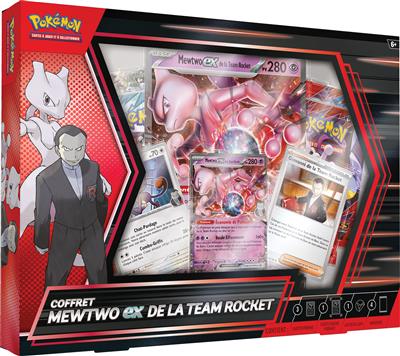 Pokémon : Coffret Mewtwo-ex Team Rocket Juin25