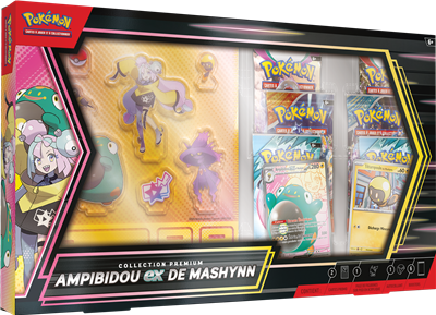Pokémon : Coffret Premium Ampibidou-ex de Mashynn