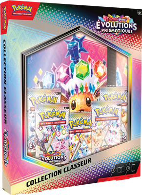Pokémon EV8.5 : Portfolio (A4-9 pochettes) + 5 boo
