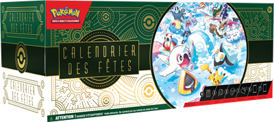 Pokémon : Calendrier des fêtes 2024 (de l'avent)