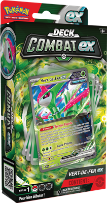 Pokémon: Deck de combat Q4 Tokorico/Vert-de-Fer-ex