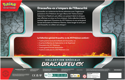 Pokémon : Coffret Collection spé Dracaufeu-ex(5b)