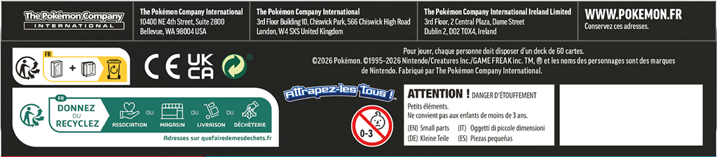 Pokémon 30A : Deck du Dresseur (2 visuels)