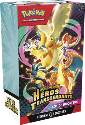 Pokémon Q126 : Bundle - 6 boosters