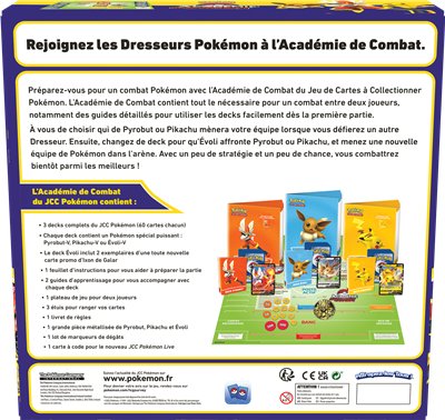 Pokémon : Coffret Académie de Combat V2