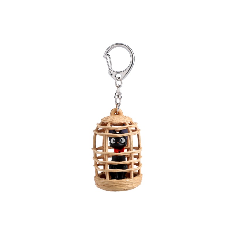 PORTE-CLÉS JIJI EN CAGE - KIKI LA PETITE SORCIÈRE