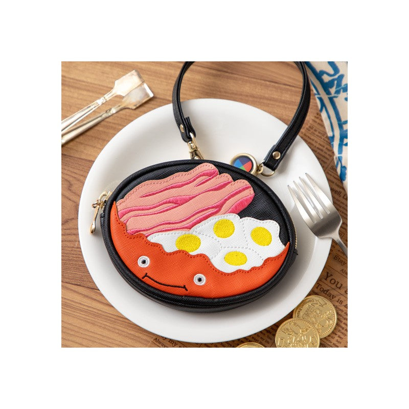 PORTE-MONNAIE CALCIFER & OEUF ET BACON - LE CHÂTEAU AMBULANT