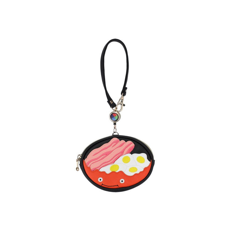 PORTE-MONNAIE CALCIFER & OEUF ET BACON - LE CHÂTEAU AMBULANT