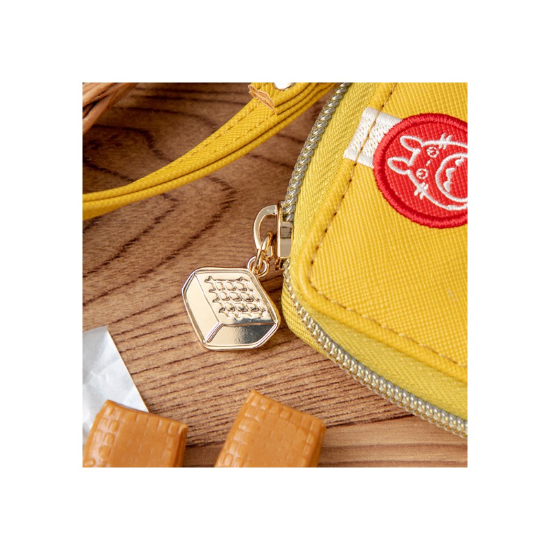 PORTE-MONNAIE JAUNE TOTORO PATCHS - MON VOISIN TOTORO